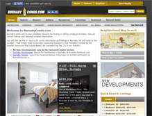 Tablet Screenshot of burnabycondo.com